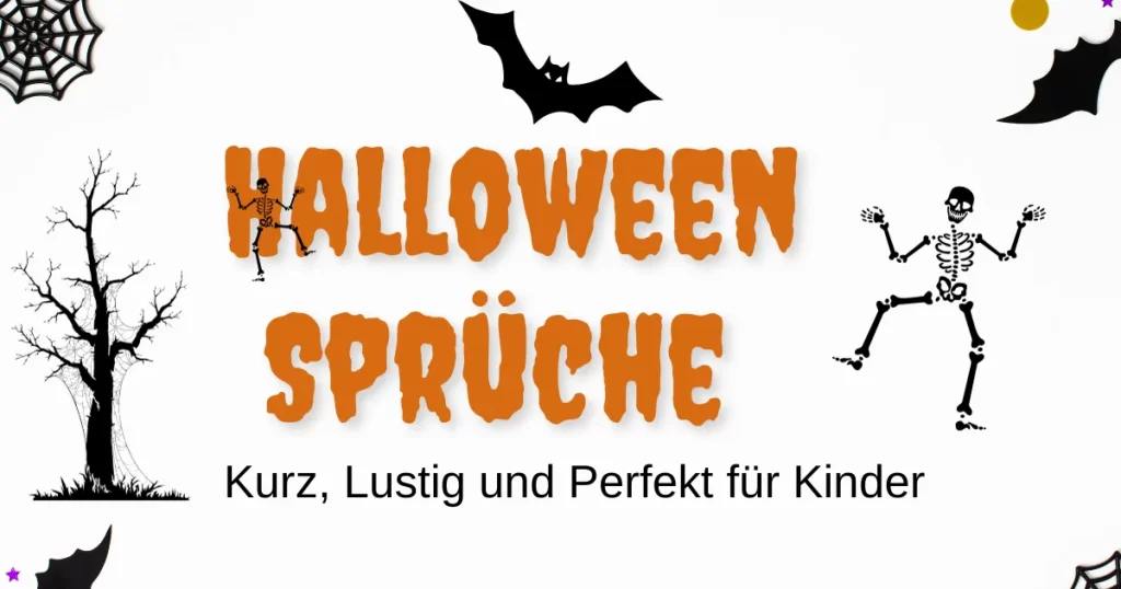 Halloween-Sprüche: Kurz, Lustig und Perfekt für Kinder