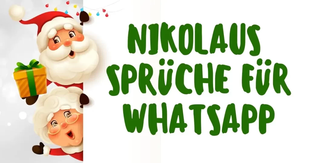 Nikolaus Sprüche Weihnachtliche Freude für WhatsApp und Mehr