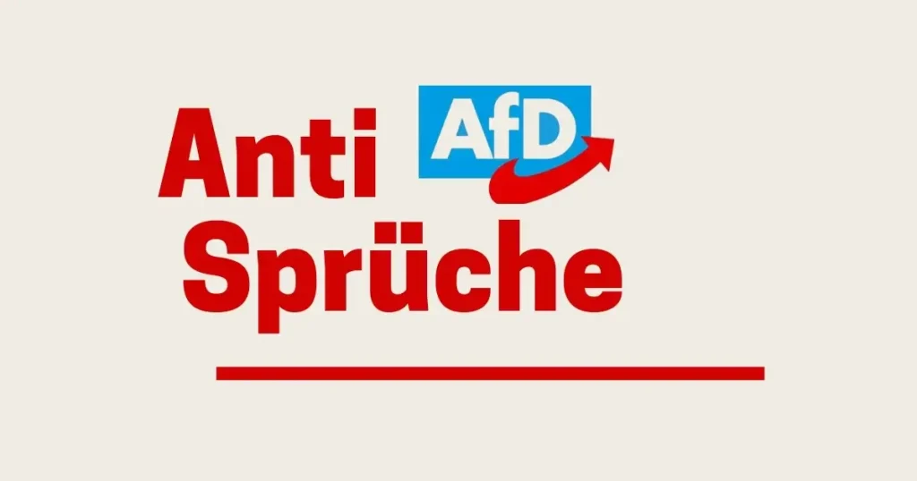 Anti-AfD-Sprüche Lustige und treffende Sprüche gegen die AfD